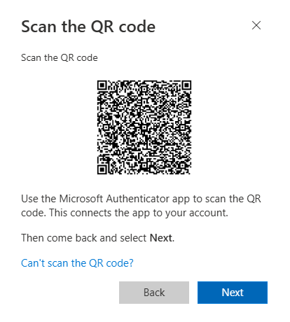 Scan the QR code